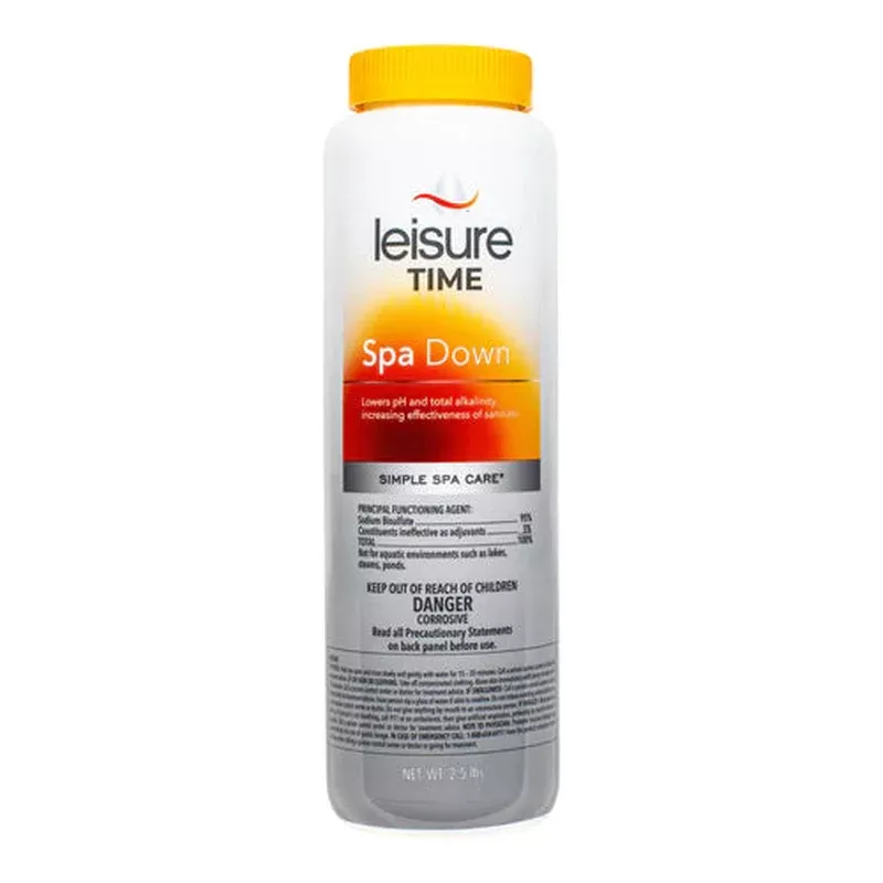 LEISURE TIME 2.5 lb Spa Down